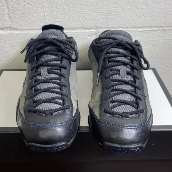 Piloti Thirty Two Driving Shoes Grey Black Suede Leather Sneakers Men's 8.5 US - Picture 1 of 13